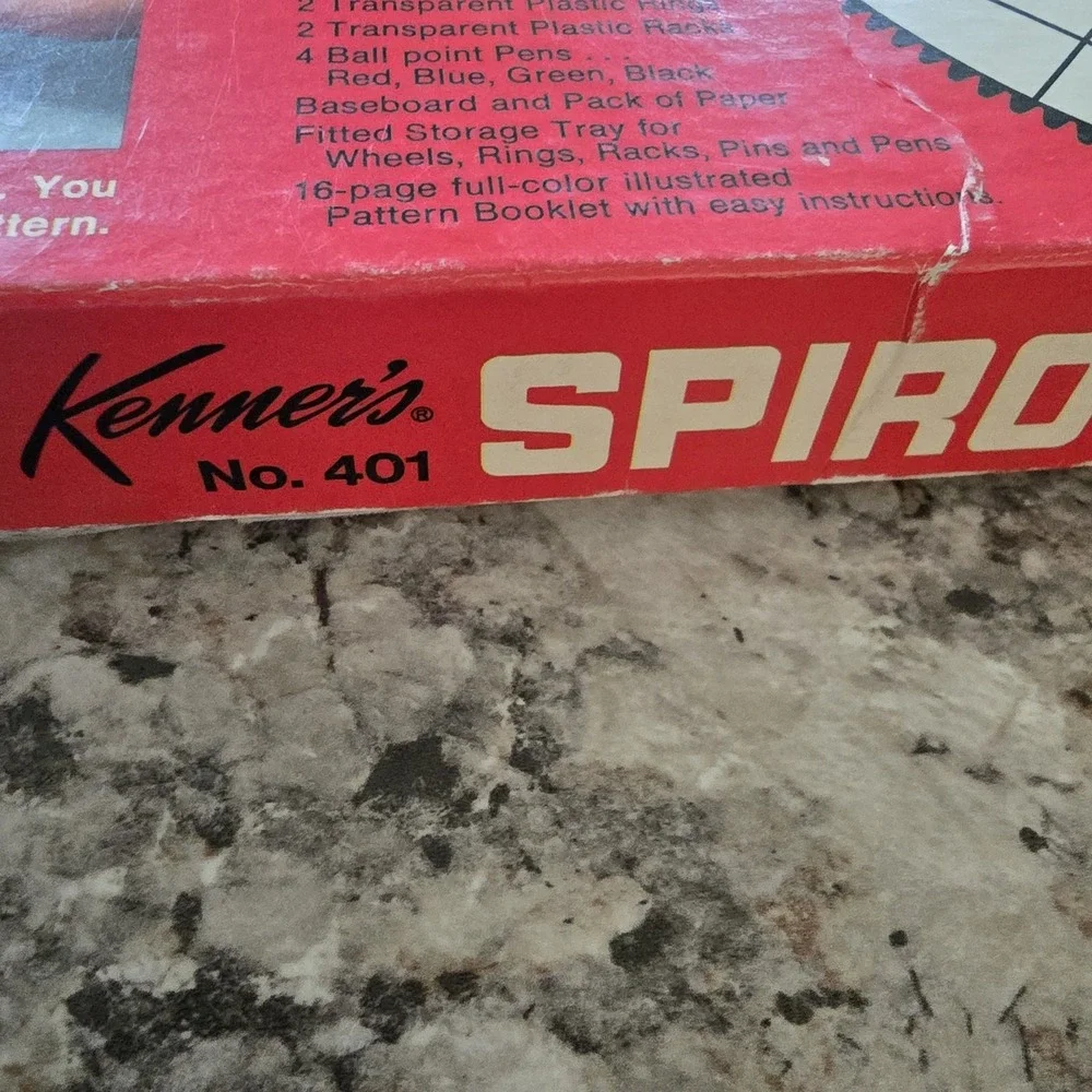 Kenner spirograph drawing